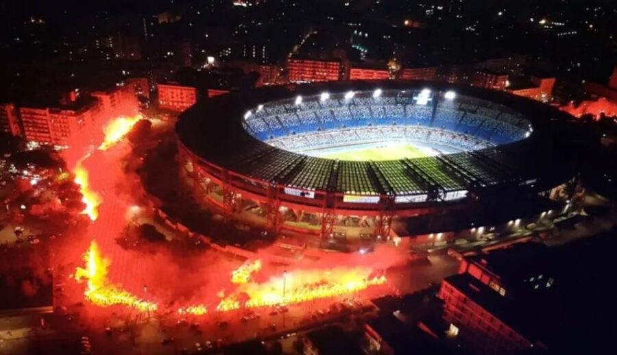 Naples: Maradona Stadium Guided Exterior Walking Tour - The rare chance to see inside