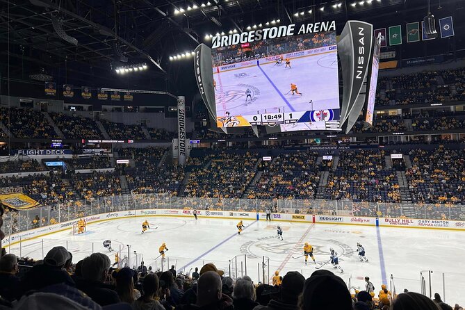Nashville Predators Ice Hockey Game Ticket at Bridgestone Arena - A Nashville night with ice at the center