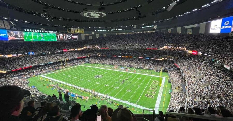New Orleans: New Orleans Saints Football Game Ticket - The game itself, from opening play to final whistle