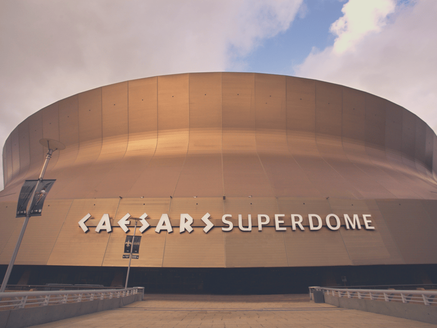 New Orleans: New Orleans Saints Football Game Ticket - Food, drinks, and the cost of a stadium meal