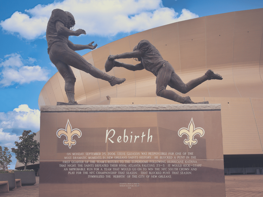 New Orleans: New Orleans Saints Football Game Ticket - Bags, security, and moving through the crowd