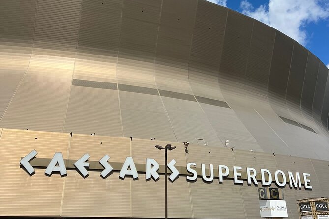 New Orleans Saints Football Game Ticket at Caesars Superdome - Watching the Saints from your reserved seat