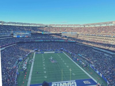 New York Giants Football Game Ticket