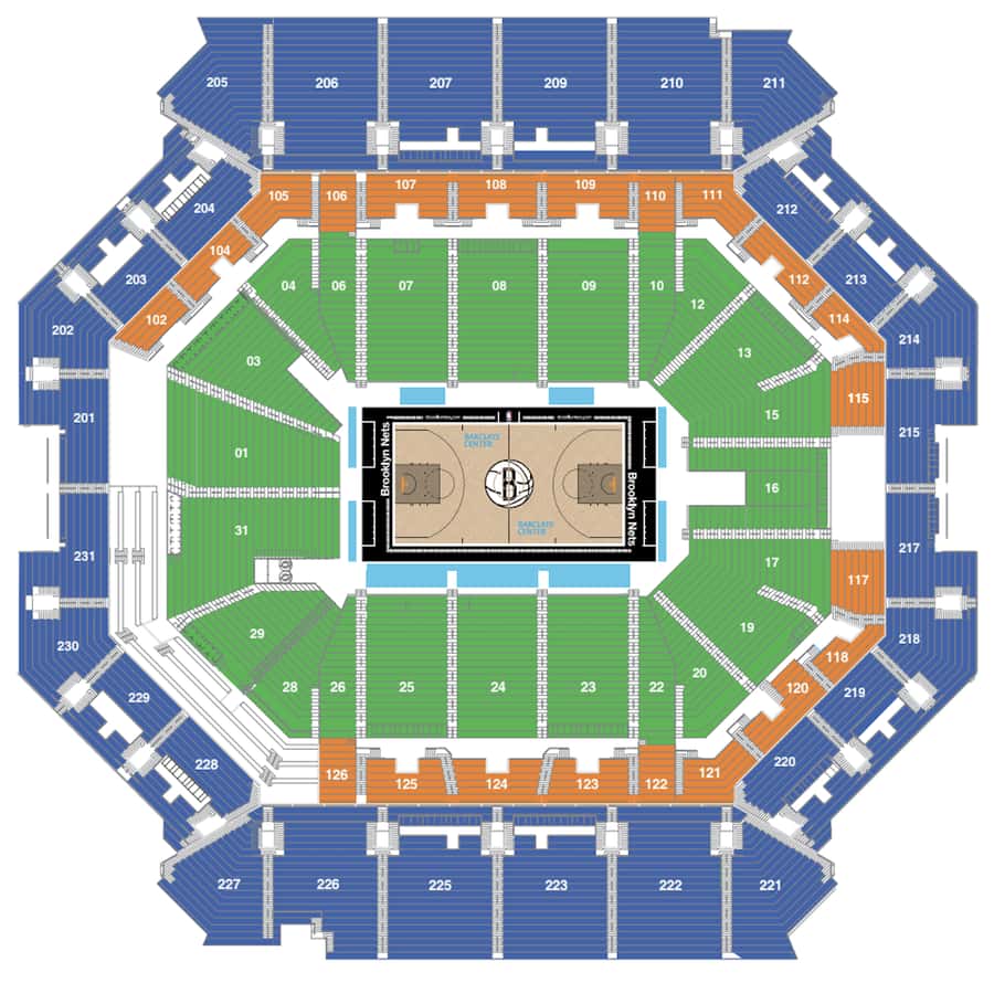 NYC: Brooklyn Nets NBA Game Ticket at Barclays Center - Food, drinks, and the cashless setup