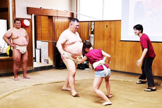 Osaka Sumo Experience with Live Show and Audience Challenge - What this Osaka sumo show actually gives you
