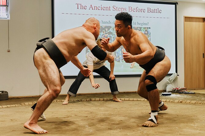 Osaka Sumo Experience with Live Show and Audience Challenge - Booking advice and cancellation terms