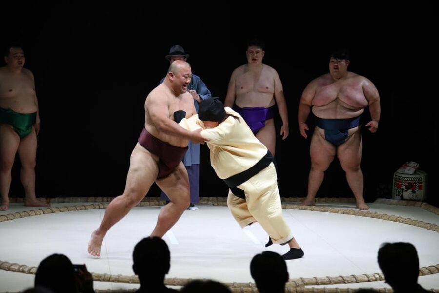Osaka: Sumo Stage Show with Bento or Snack + Fight & Photo - How much value do you get for $93?