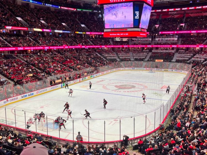 Ottawa: Ottawa Senators Ice Hockey Game Ticket - Understanding the seat categories
