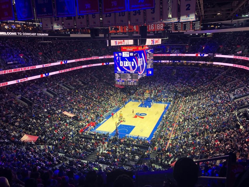 Philadelphia: Philadelphia 76ers Basketball Game Ticket - The practical side of a large arena