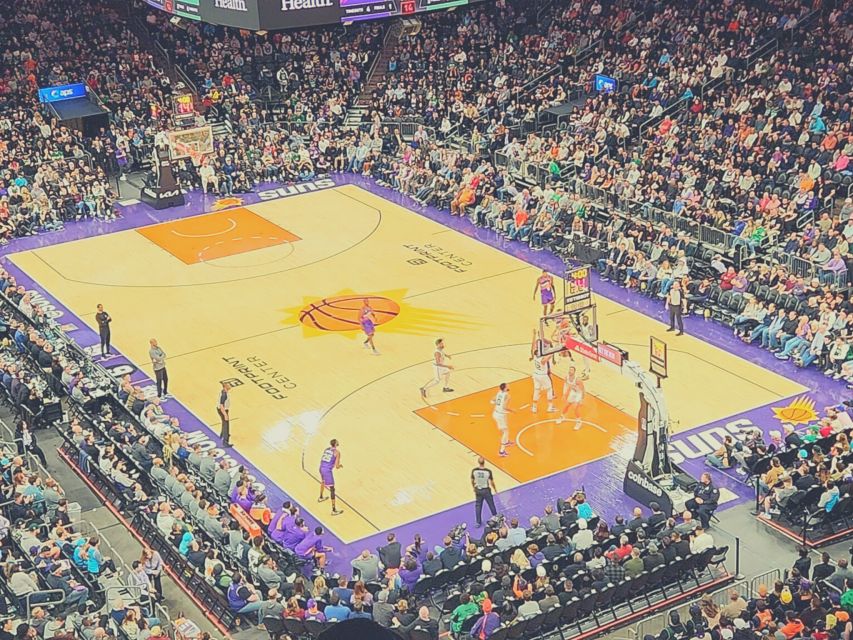 Phoenix: Phoenix Suns Basketball Game Ticket - A Phoenix Suns night begins at Footprint Center