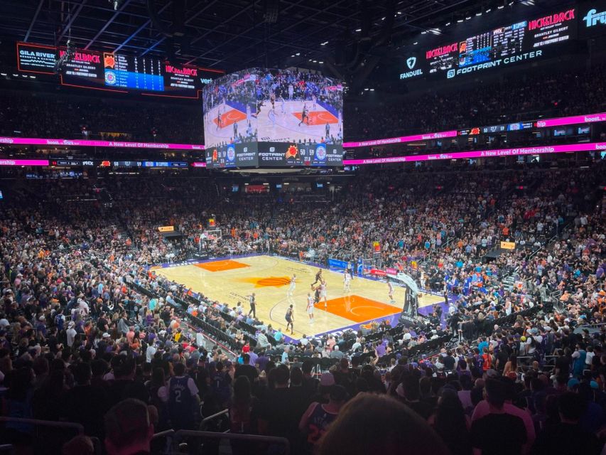 Phoenix: Phoenix Suns Basketball Game Ticket - How the mobile ticket and entry work