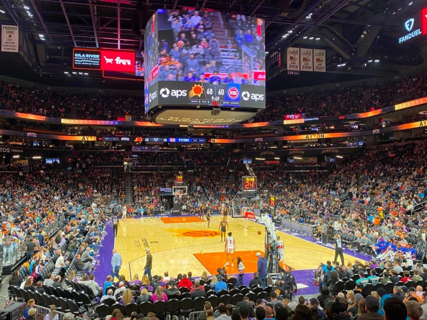 Phoenix: Phoenix Suns Basketball Game Ticket - What 150 minutes at an NBA game feels like