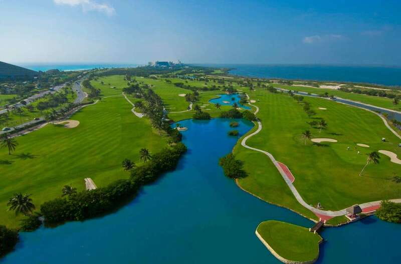 Play Iberostar Cancun Golf Course W/Clubs - A serious golf course in a resort setting