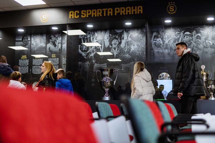 Prague: AC Sparta Praha Stadium Tour - Inside the Spartans’ home dressing room