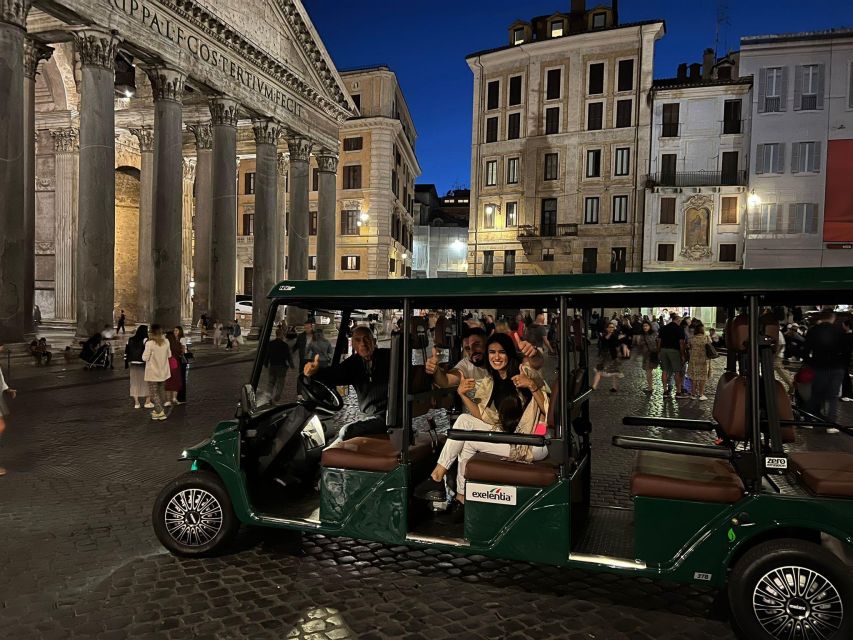 Private golf-cart tour in Rome - Why a golf cart works well in Rome