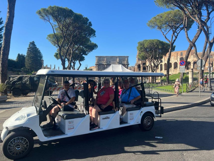 Private golf-cart tour in Rome - Piazza Venezia and the center of Rome