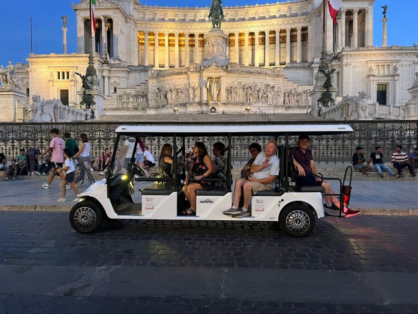 Private golf-cart tour in Rome - Practical limits to know before you reserve