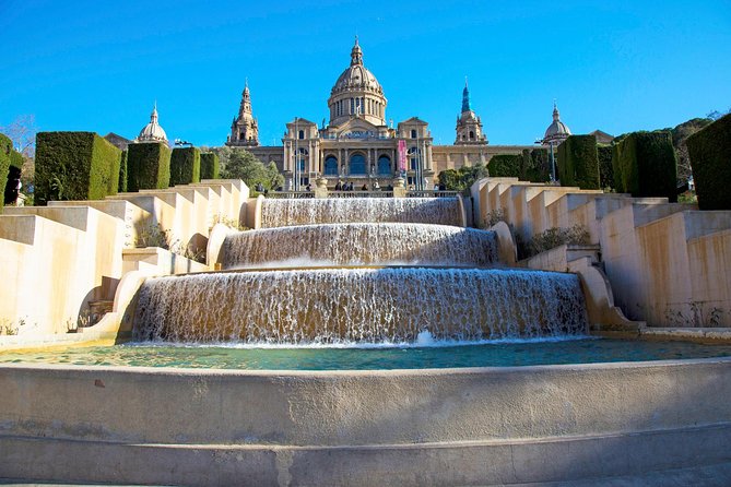 Private Montjuic Mountain Tour with Visit to Olympic Park and Plaza España - Entering Montjuïc Castle