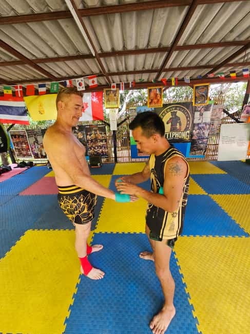 Private Muay Thai Class in Pai with a Muay Femur Master - What happens during the roughly 1.5-hour session