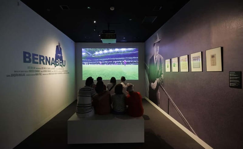 Real Madrid: Bernabeu Stadium SelfGuided Tour & Wine tasting - From football trophies to four Spanish wines