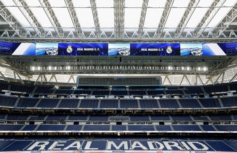 Real Madrid: Bernabeu Stadium SelfGuided Tour & Wine tasting - Seeing Real Madrid through trophies and match footage