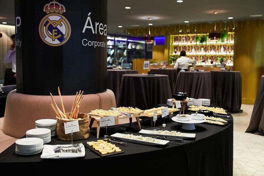 Real Madrid VIP Matchday Ticket with Hospitality - Option 1: Main Stand seats and NH Collection Eurobuilding