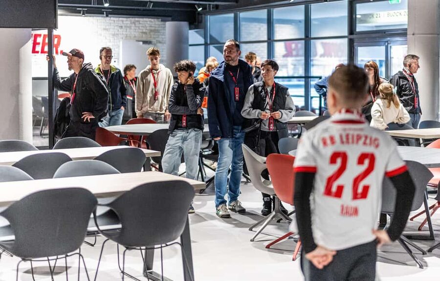Red Bull Arena Leipzig: Stadium Access & Guided Walking Tour - Match Day: seeing the stadium prepare