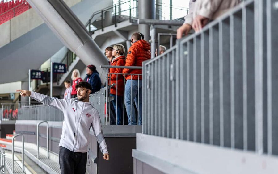 Red Bull Arena Leipzig: Stadium Access & Guided Walking Tour - Warm-Up Tour: closest to the action