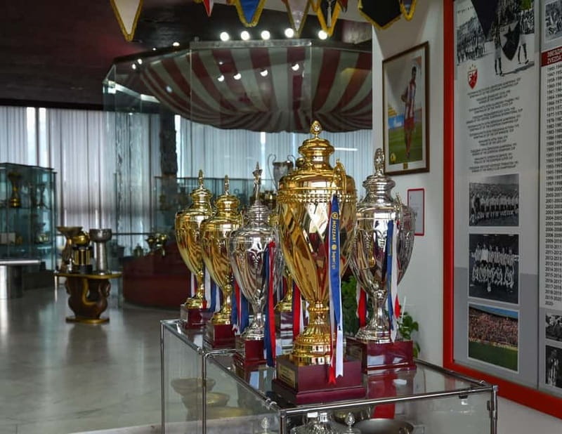 Red Star Football Club Stadium Tour Ticket - Starting at the FC Red Star Museum