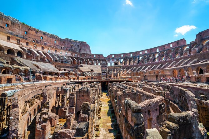 Rome: Colosseum Arena Tour with Forum and Palatine Access - The first and second tiers, with the main stories