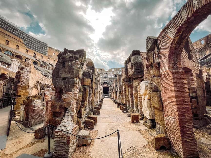 Rome: Colosseum Underground and Arena Tour - Entering the Colosseum underground