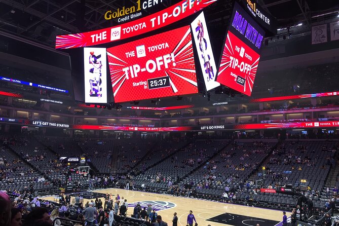 Sacramento Kings Basketball Game at Golden 1 Center - The crowd, staff, and a useful seat-etiquette warning