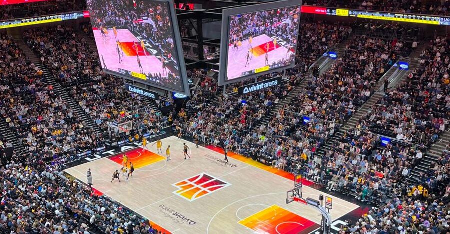 Salt Lake City: Utah Jazz Basketball Game Ticket - What the two and a half hours feel like