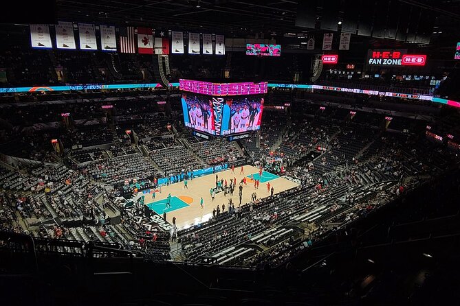 San Antonio Spurs Basketball Game Ticket - Arriving at Frost Bank Center