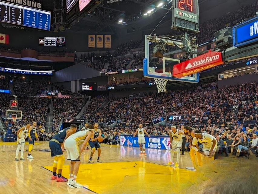 San Francisco: Golden State Warriors Basketball Game Ticket - The arena atmosphere before the game begins