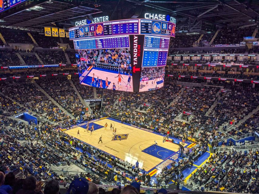 San Francisco: Golden State Warriors Basketball Game Ticket - Arriving at Chase Center in Mission Bay