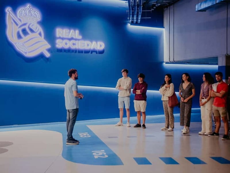 San Sebastian: Real Sociedad Stadium Guided Interactive - A modern stadium tour with a Basque football soul