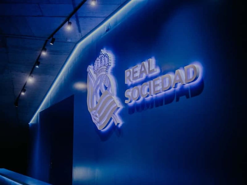 San Sebastian: Real Sociedad Stadium Guided Interactive - The auditorium and parking areas show the stadium’s public face