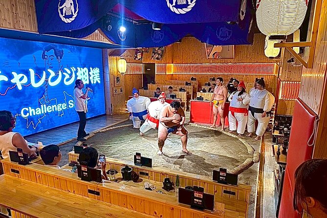 Sapporo Sumo Show Experience with Japanese Food and Photo - Choosing your seat near the dohyo