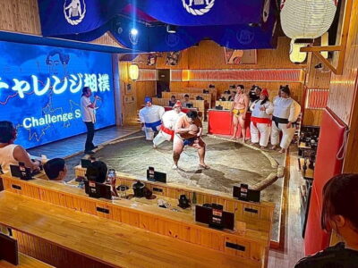 Sapporo: Sumo Show Experience with Japanese food & Photo