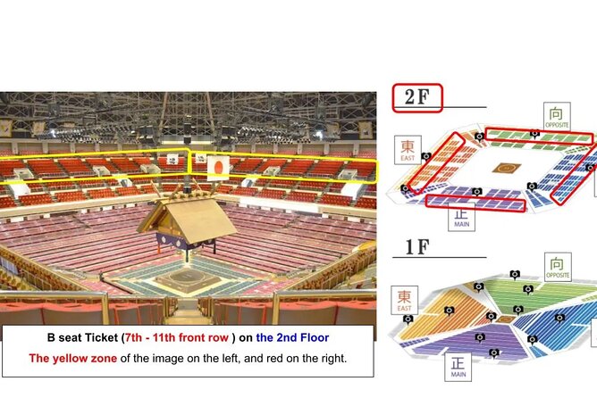 Seat B Ticket Tokyo Sumo Wrestling Tournament in Ryogoku - Why a short lesson changes the sumo experience