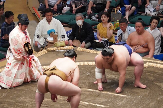 Seat B Ticket Tokyo Sumo Wrestling Tournament in Ryogoku - Walking through Ryogoku’s sumo landmarks