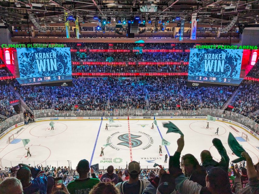 Seattle: Seattle Kraken Ice Hockey Game Ticket - Climate Pledge Arena and the opening rush
