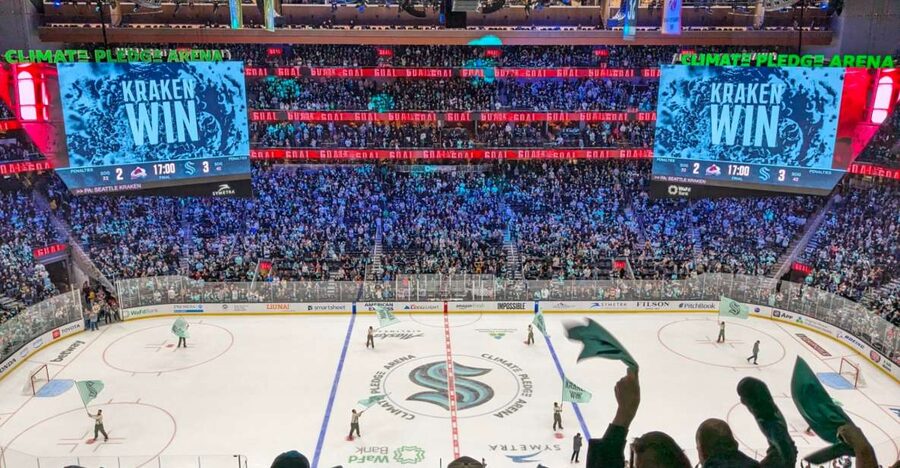 Seattle: Seattle Kraken Ice Hockey Game Ticket - Two and a half hours of fast hockey
