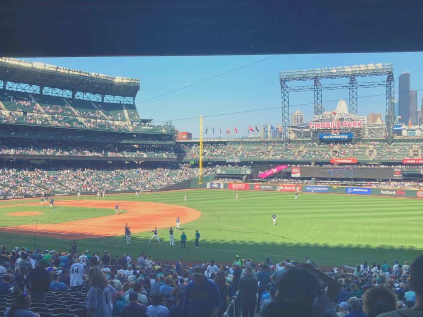 Seattle: Seattle Mariners Baseball Game at T-Mobile Park - The roof, concessions, and Hit It Here Café