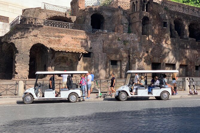 Small-Group Rome Tour by Golf-Cart - Starting near Via del Cardello
