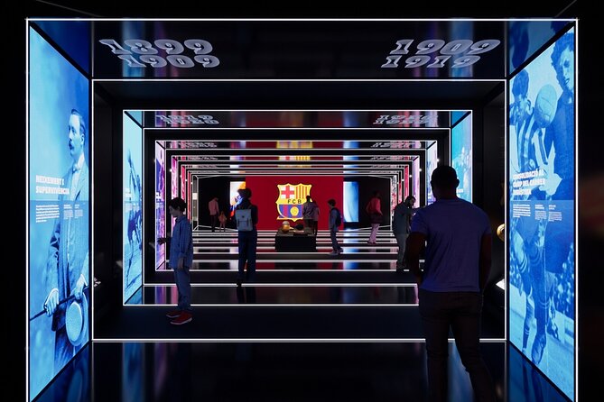 Spotify Camp Nou Private Tour with Hotel Pick-up - Inside the FC Barcelona Museum