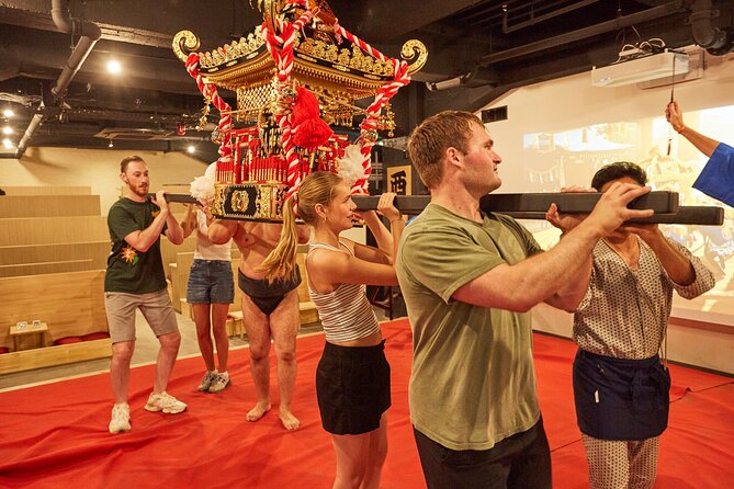 【SUMO FESTIVAL】Tokyo Ginza: Sumo Show & Photo Experience - Carrying a mikoshi after the show