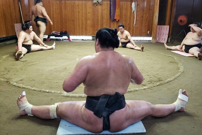 Sumo Practice Viewing Guided Tour and Photo with Sumo Wrestlers - Key points to know before booking