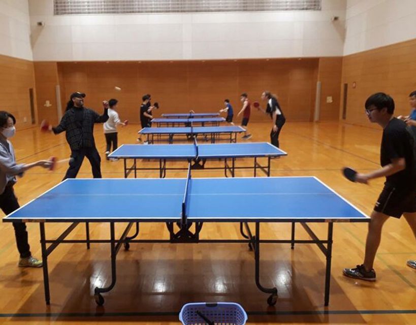 Table Tennis in Osaka & Kobe with Local Players! - Three hours of table tennis with Osaka locals